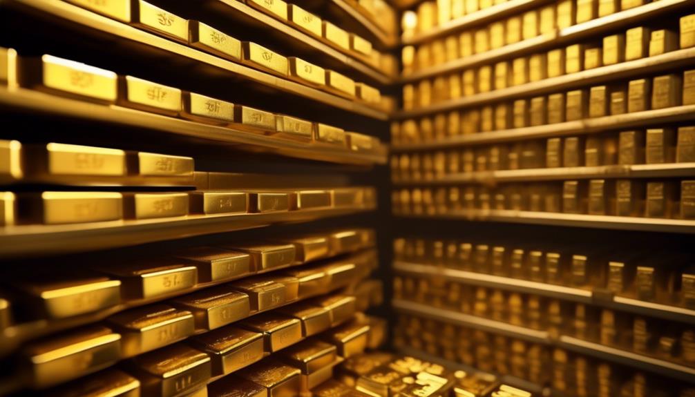 secure gold storage facility
