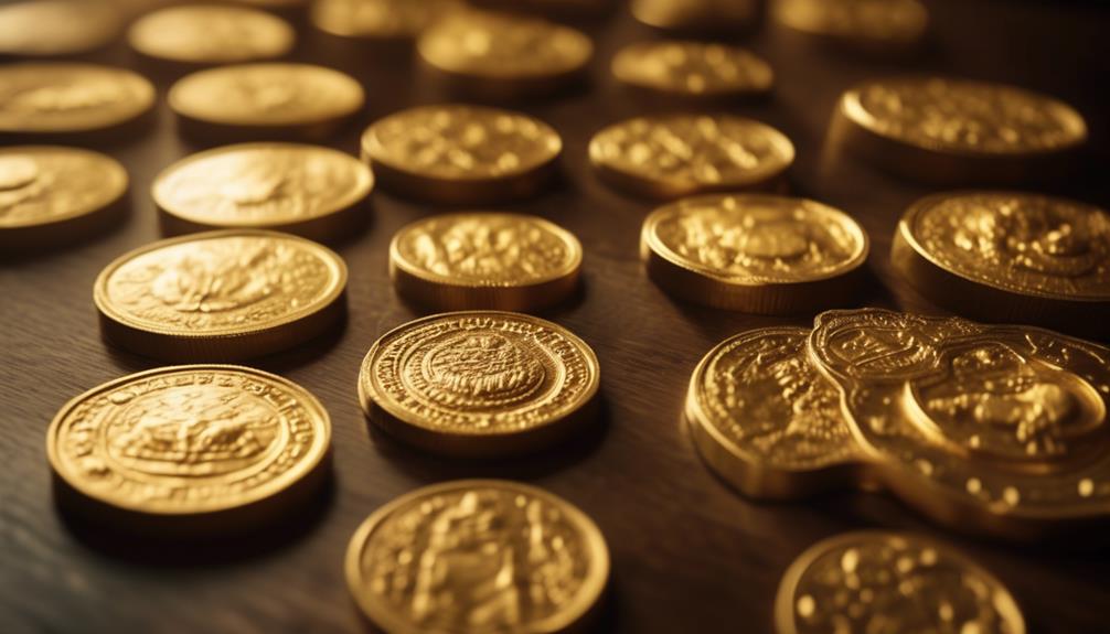 varieties of gold currency