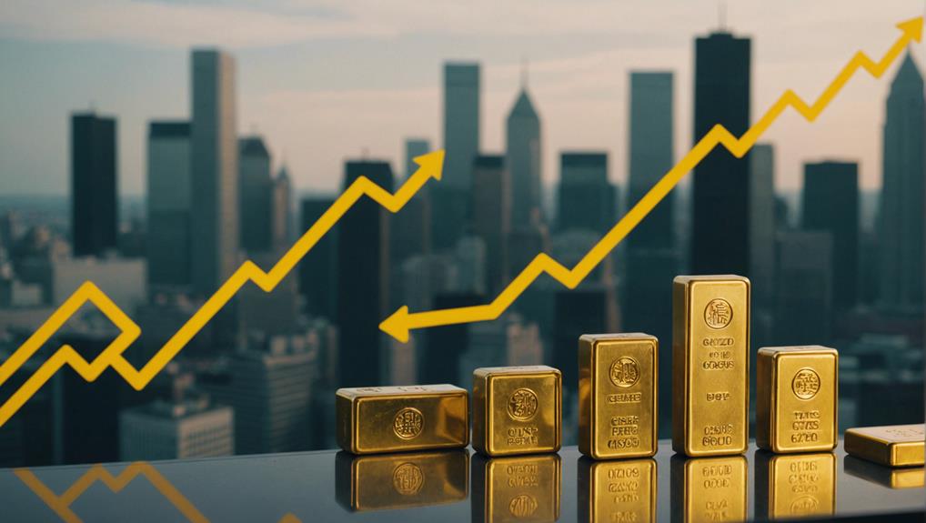 gold investment on the rise