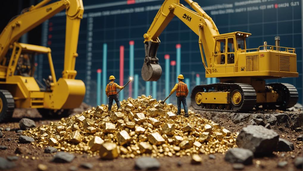 analyzing gold mining companies