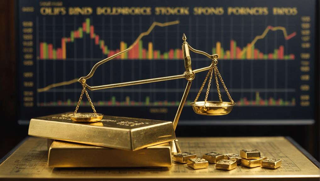 comparing gold and investments