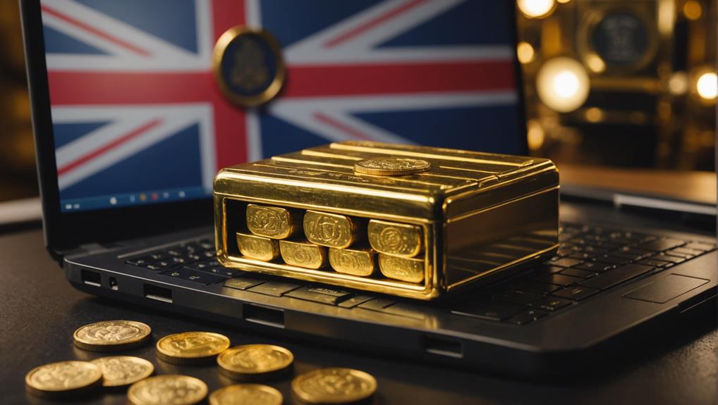 secure gold investment storage